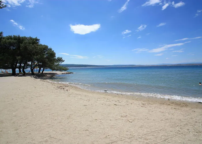 Lejlighed Modernes Nur 430 Meter Zum Sandstrand Mit Privatparkplatz Crikvenica